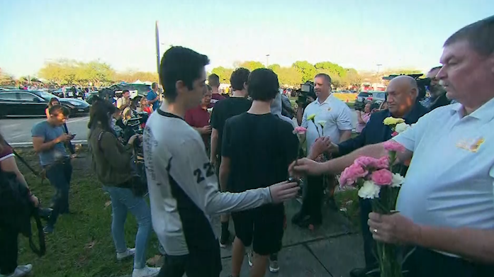 2 weeks later: Students return to Florida high school after mass shooting