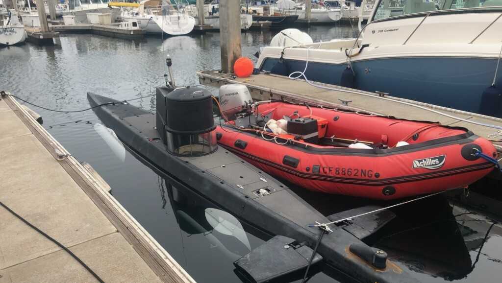 Mystery submarine spotted in Monterey Bay
