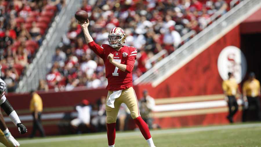 49ers-Vikings: Nate Sudfeld among key 49ers Niners to watch