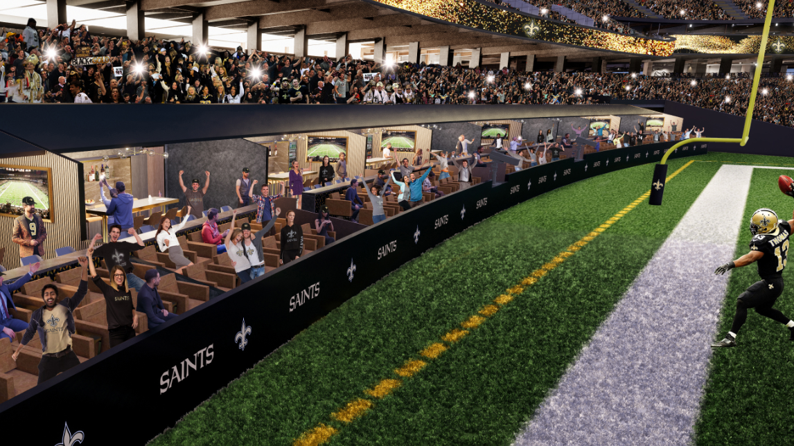 SNEAK PEEK: Check out the changes coming to the Superdome for the 2021-22  season