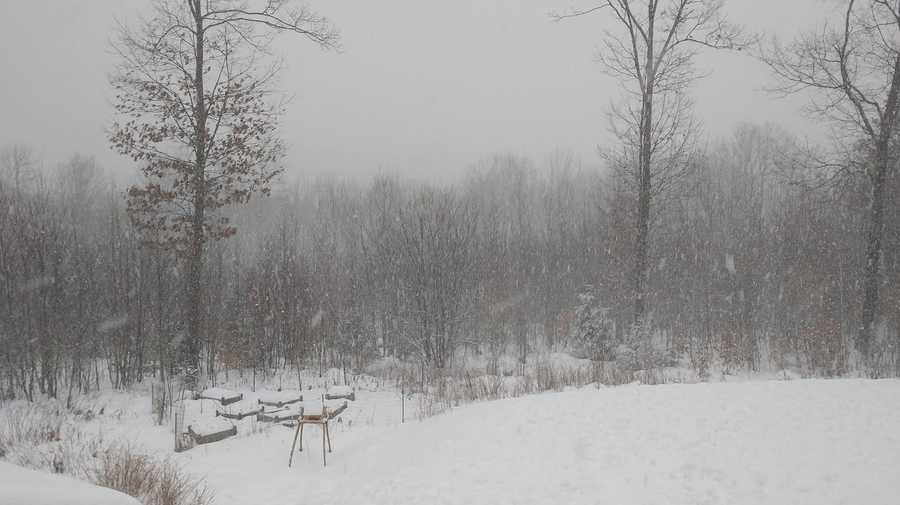 Snowfall reports from across Maine