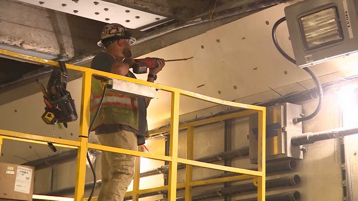 Inside look at Sumner Tunnel progress before 2-month shutdown