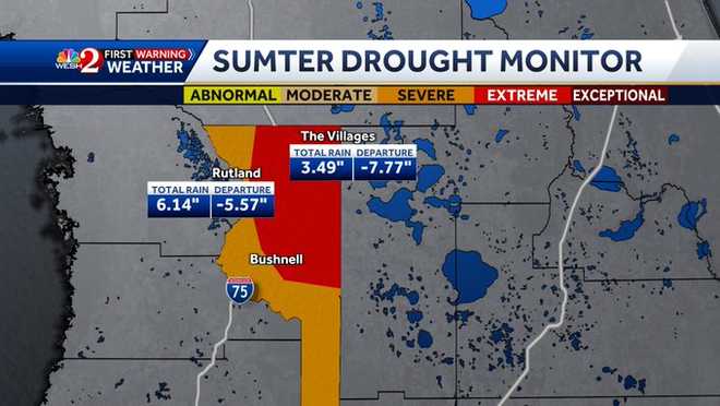 Central Florida drought monitor: See county-by-county impacts
