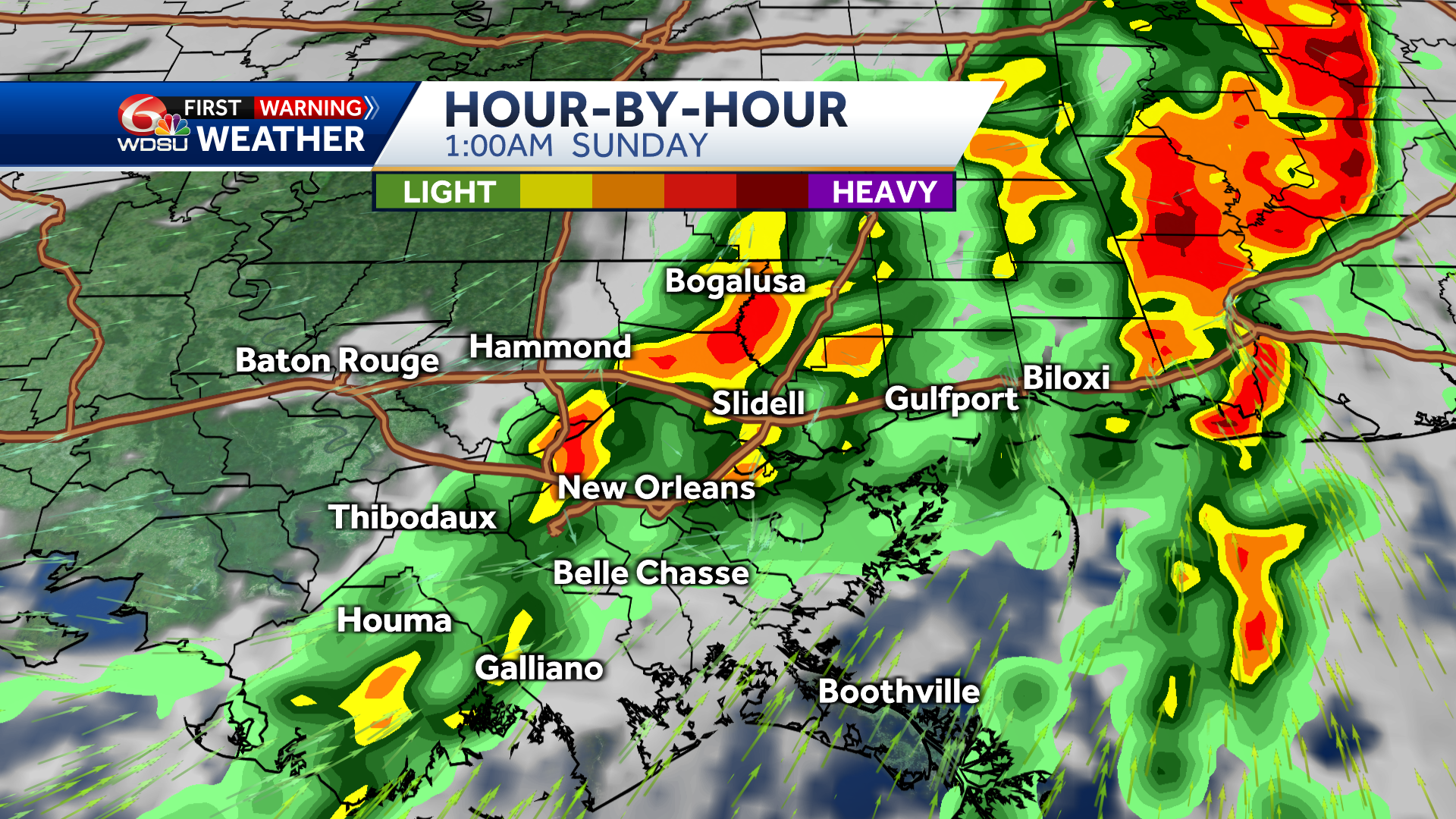 New Orleans weather forecast will a tornado hit Saturday and when - WDSU