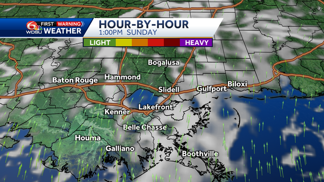New Orleans weather forecast Memorial Day weekend forecast temps