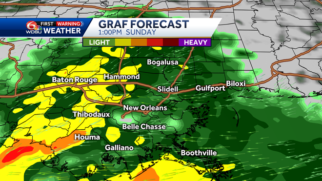 graf forecast 1 pm sunday