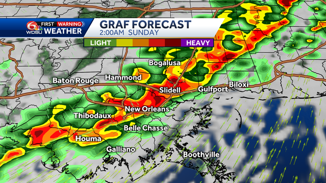 graf forecast 2 am sunday