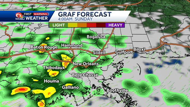 graf forecast 4 am sunday