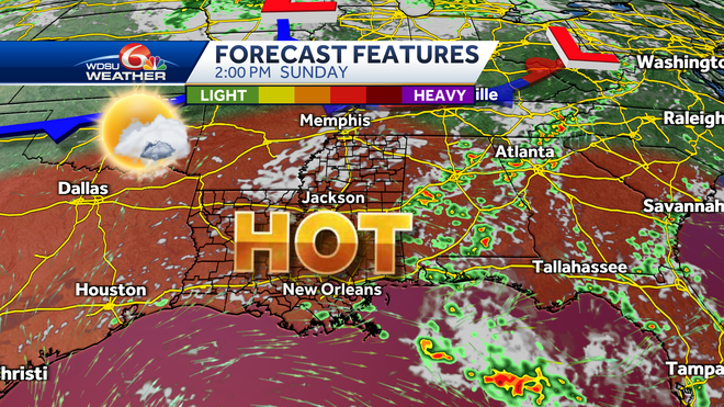 New Orleans forecast excessive heat warning weekend forecast