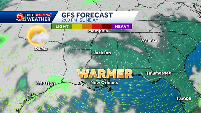 New Orleans weather forecast will a tornado hit New Orleans