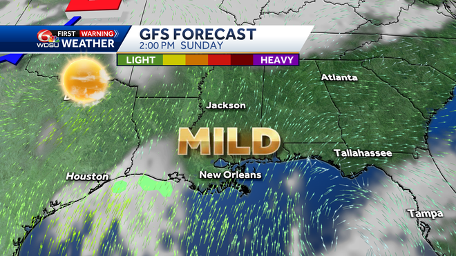New Orleans weather forecast will a tornado hit tonight flooding