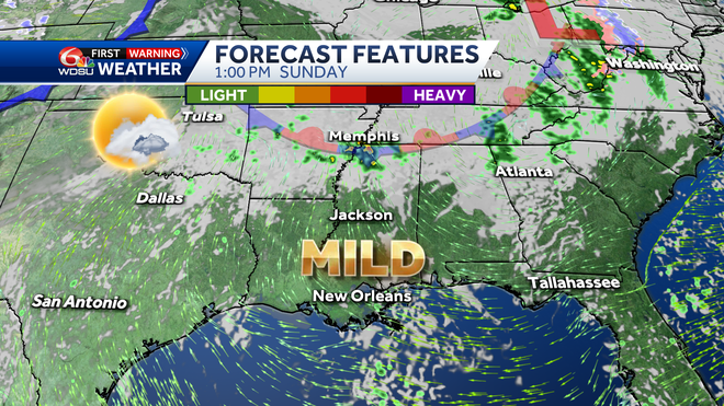 New Orleans weather forecast how warm will it be this weekend