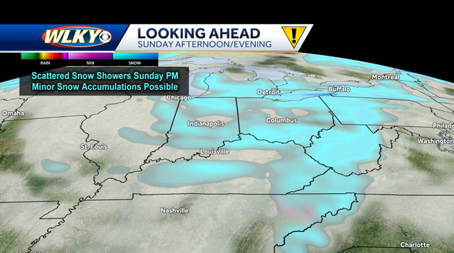 Wintry weather returns: More than 1 chance for snow in Louisville this ...