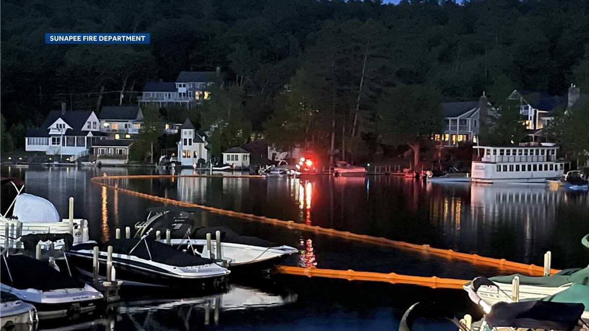 Sunapee Harbor in NH closed after fuel spill from docked boat