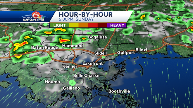 New Orleans excessive heat warning weather alert day forecast