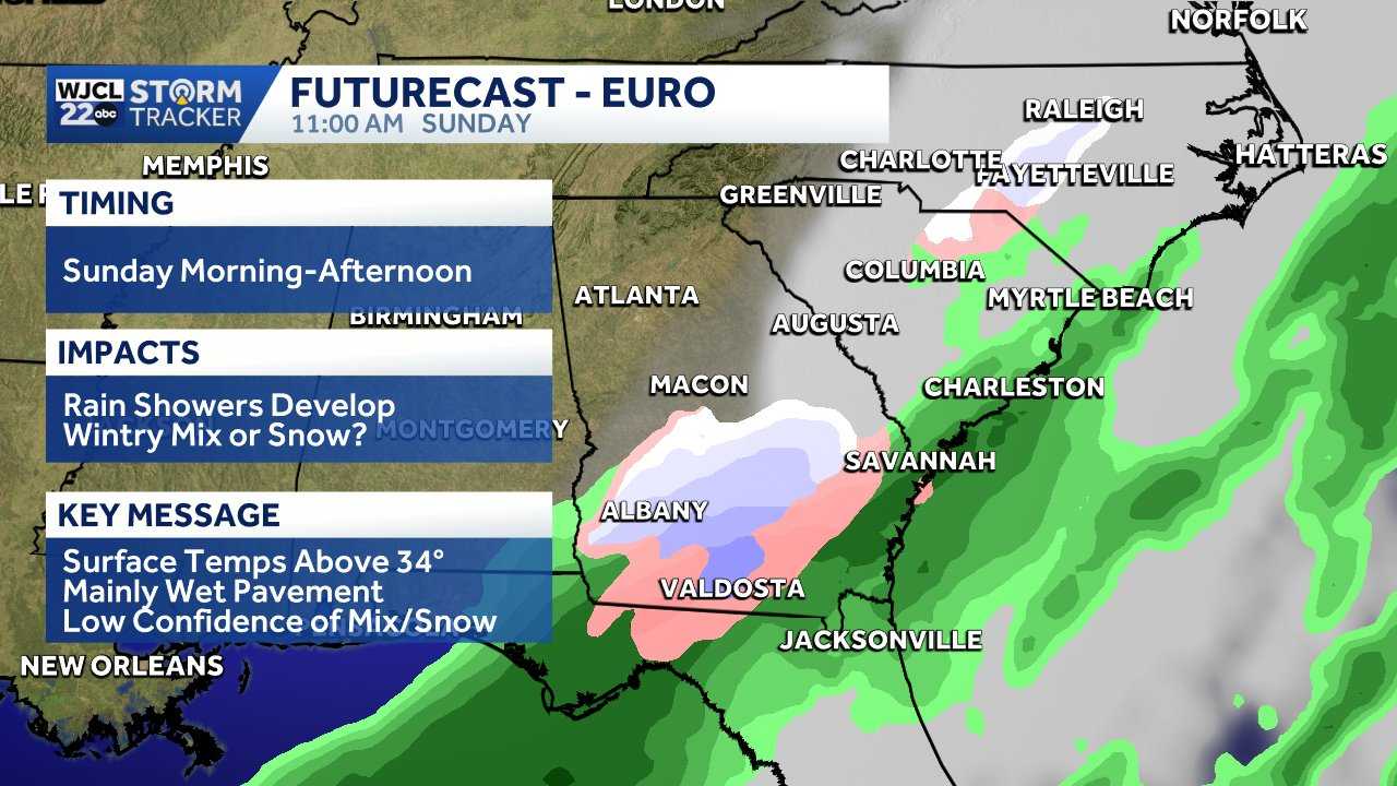 Savannah: Tracking a hard freeze & possible wintry mix - WJCL