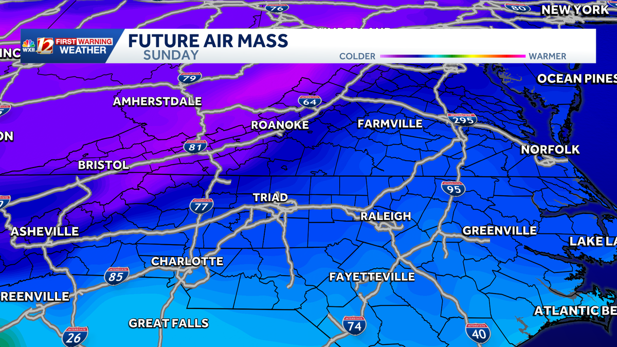 Arctic blast brings dangerously cold wind chills by Sunday evening