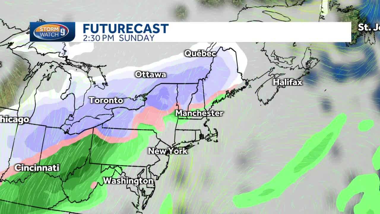 New Hampshire Weather: Snow, Mix, Rain For Thursday