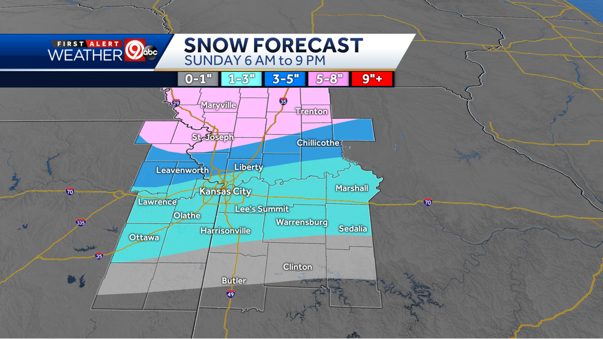 Kansas City in winter storm watch for Sunday