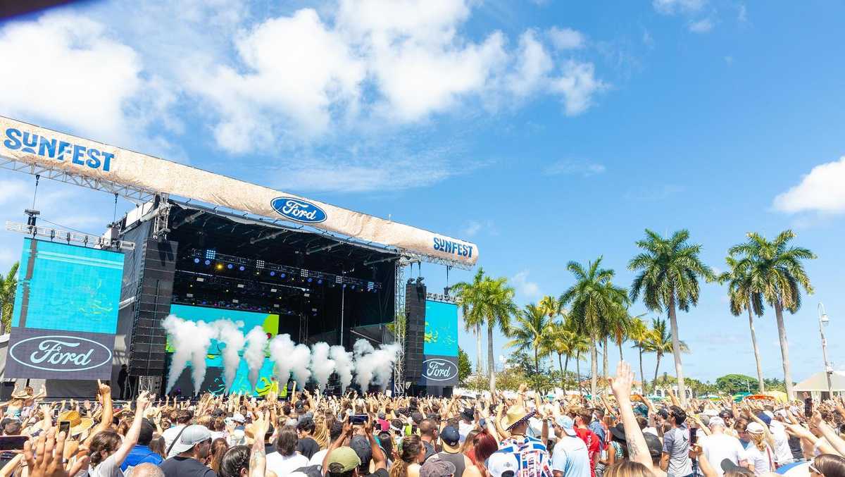 Florida SunFest music festival takes over downtown West Palm Beach