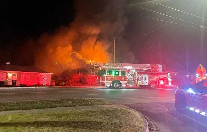 Fire crews put out early morning house fire in Center Point