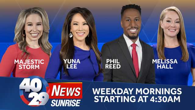 Watch 40/29 News Sunrise Every Weekday Morning - Vimarsana News
