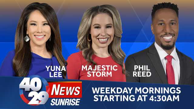 The New 40/29 News Sunrise Team - Vimarsana News