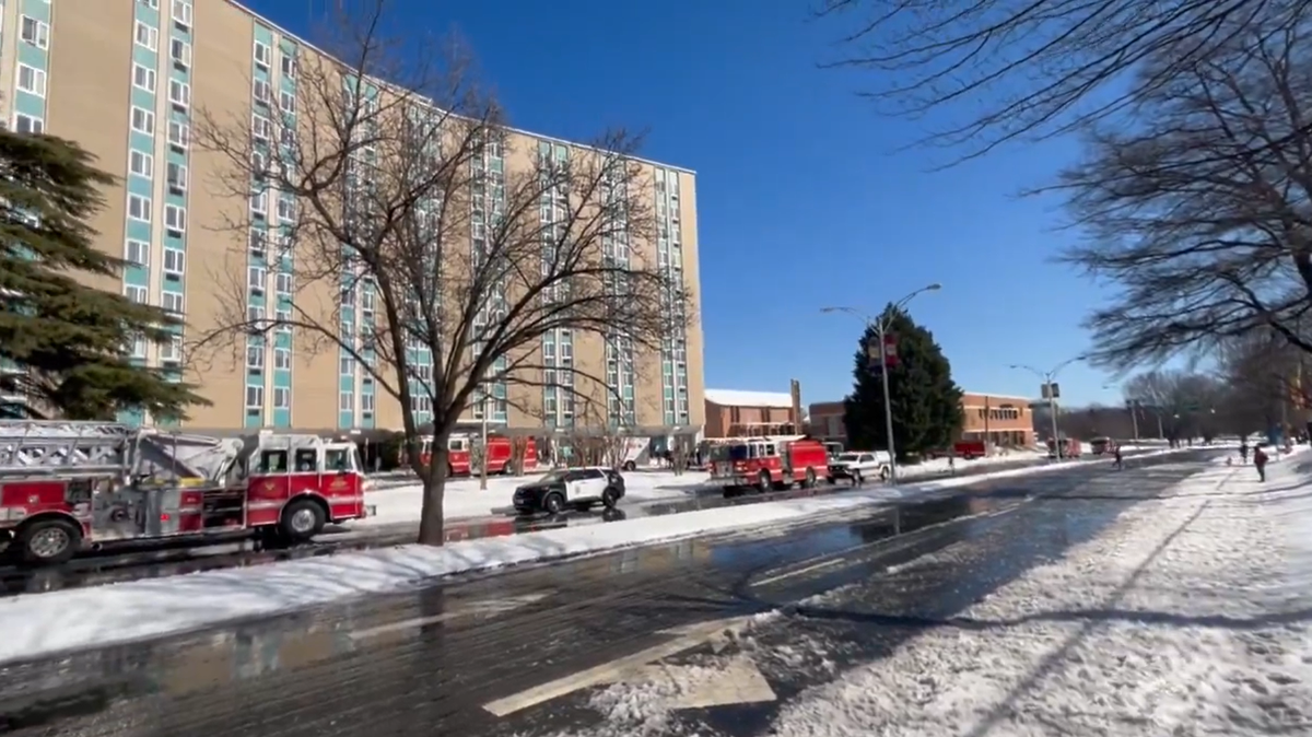 One person injured in fire at Sunrise Towers in Winston-Salem, firefighters say