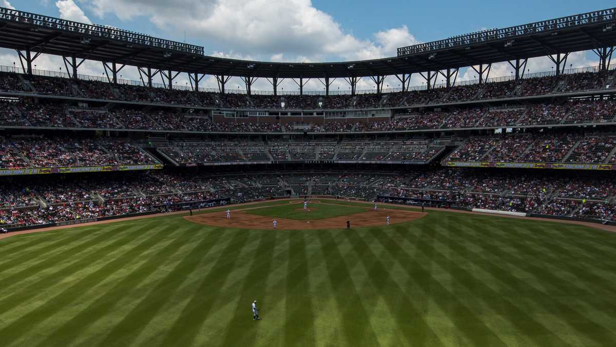 Atlanta Braves Truist Park Stadium Map Digital Download 