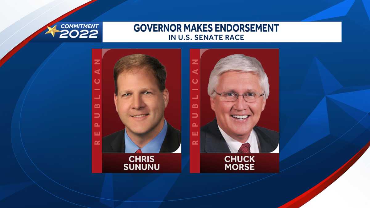 Chris Sununu endorses Chuck Morse in New Hampshire US Senate race