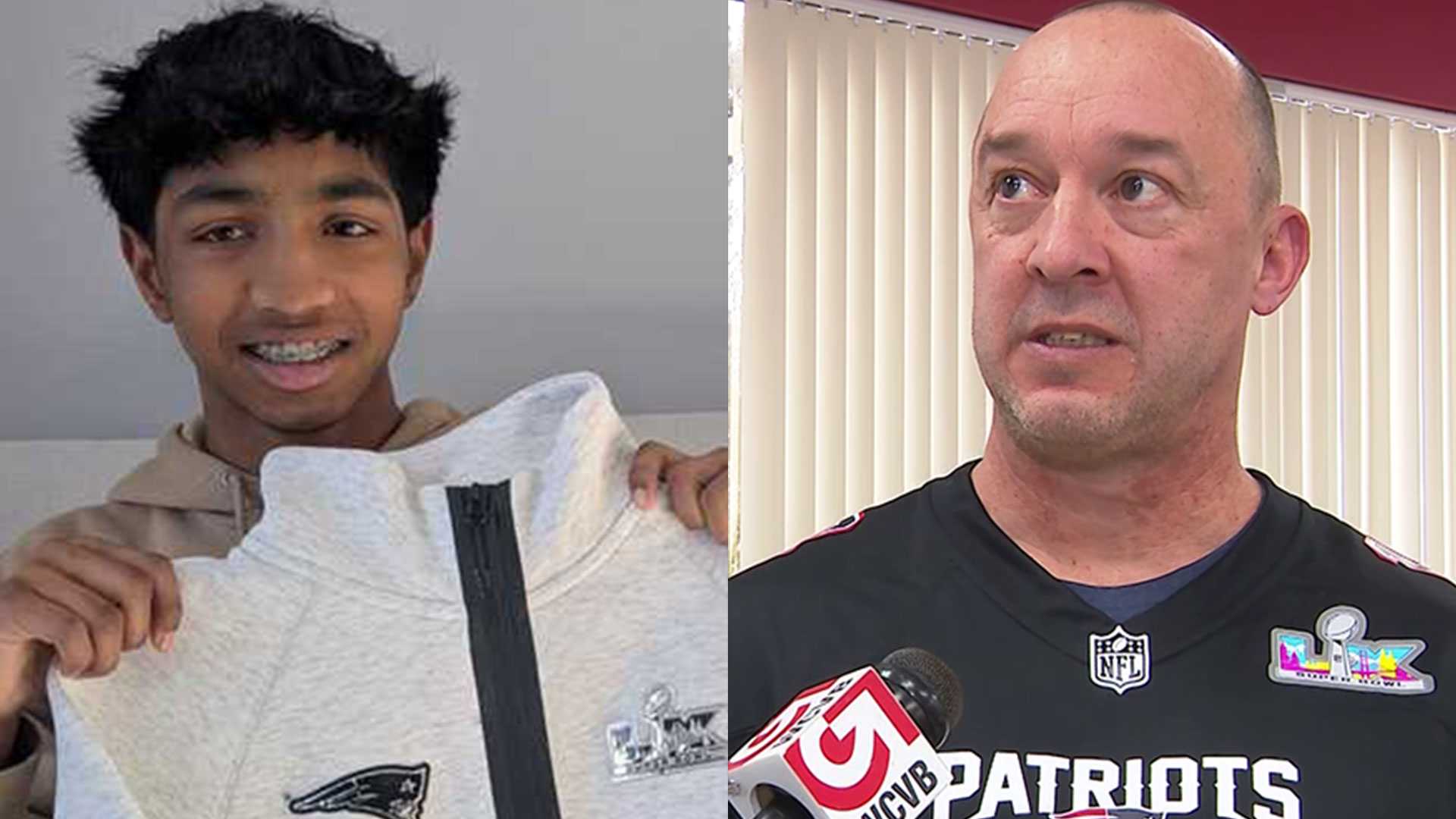 Mass. eighth-grader, frequent blood donor will attend Super Bowl thanks to charities