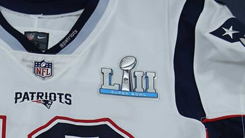 super bowl lii jersey patch