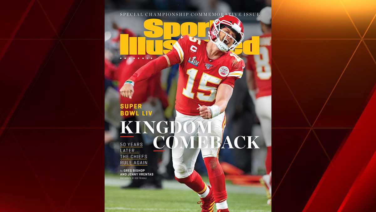Kansas City Chiefs quarterback Patrick Mahomes takes questions during Super  Bowl LIV Opening Ni …