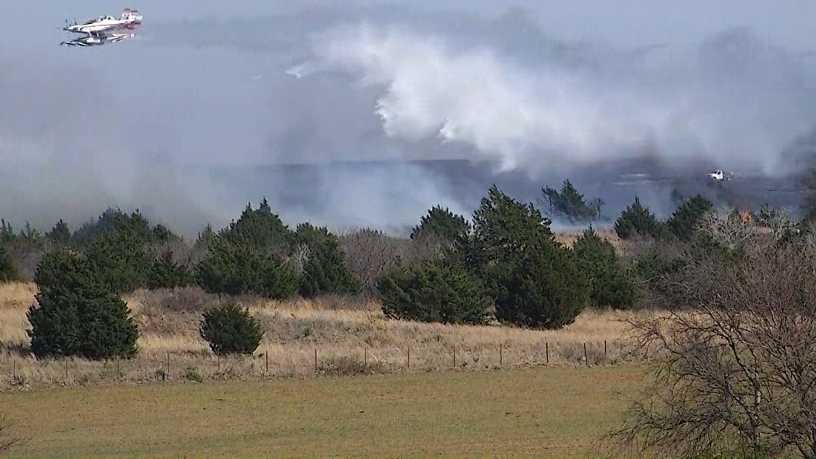 Evacuation order lifted for wildfire south of Butler