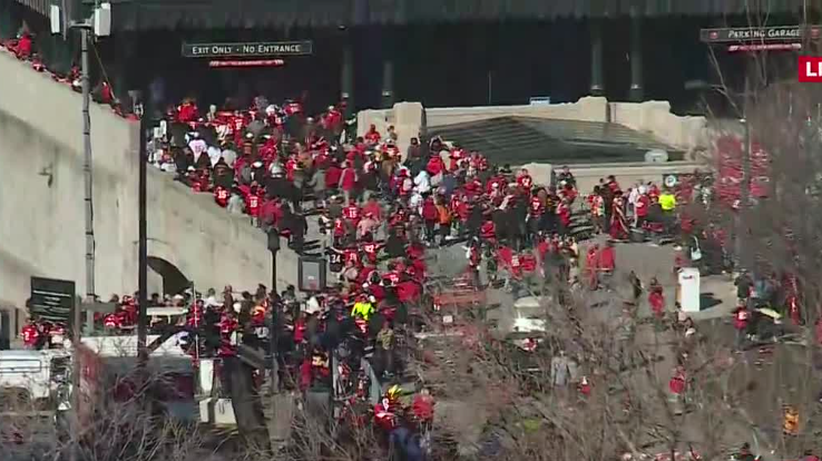 super bowl parade gunshots