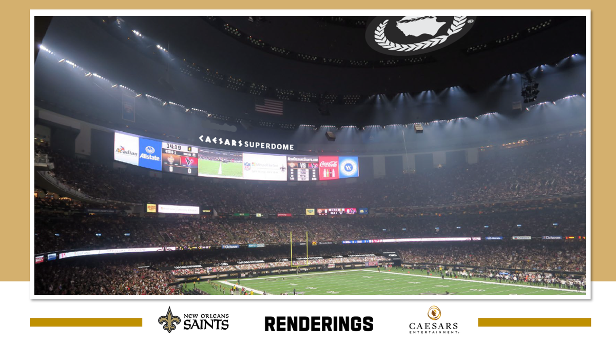 Authorities approve Saints' return to Caesars Superdome after