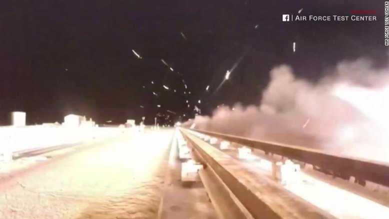 Hypersonic Sled Flying By At 6599 Mph Blink and you'll miss this 6,599-MPH hypersonic sled