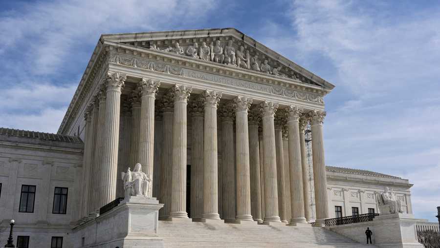 FILE - The Supreme Court is seen on Capitol Hill in Washington