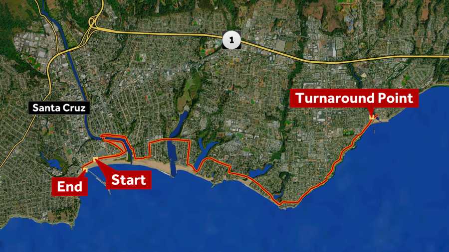 Surfer's Path Half Marathon takes runners down Santa Cruz coast and back