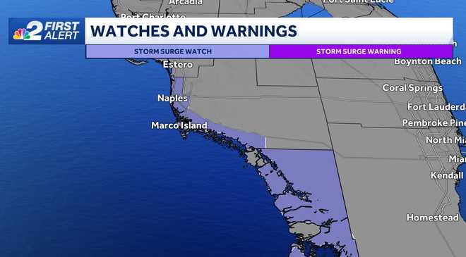storm surge watch for coastal collier county