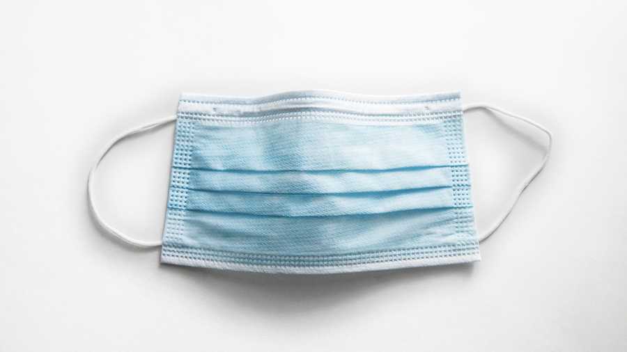 Stock photo of a surgical mask