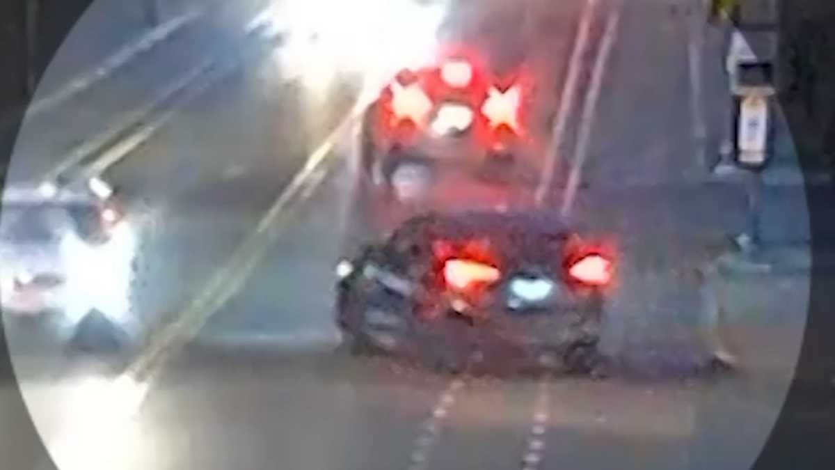 Surveillance video shows Quincy hitandrun pedestrian crash