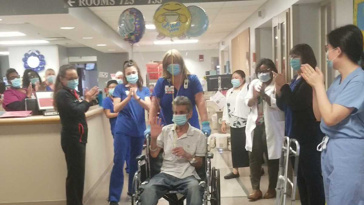 After nearly 100 days at UofL hospital, coronavirus survivor heads home