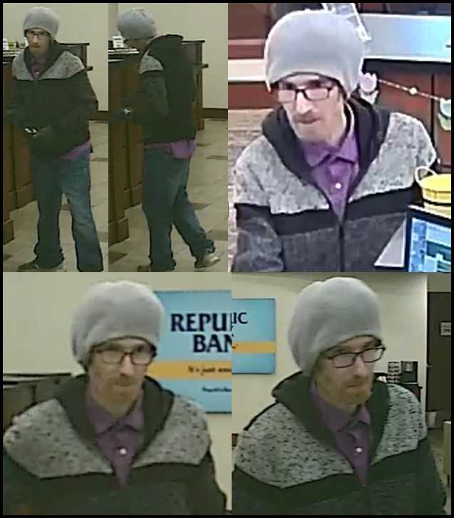 LMPD asking for help identifying person of interest in bank robbery