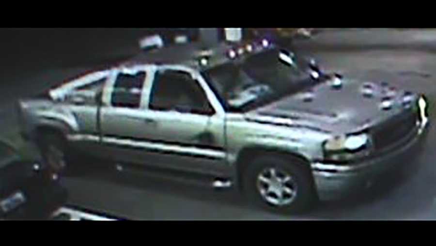 Hit and Run suspect's truck
