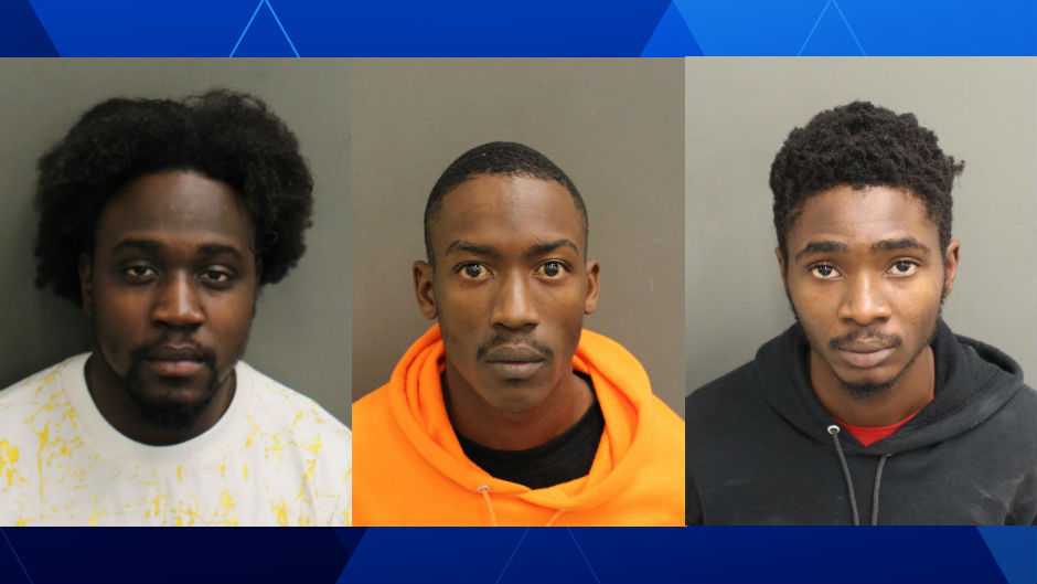 Three men arrested for fatal shooting at Orlando hotel