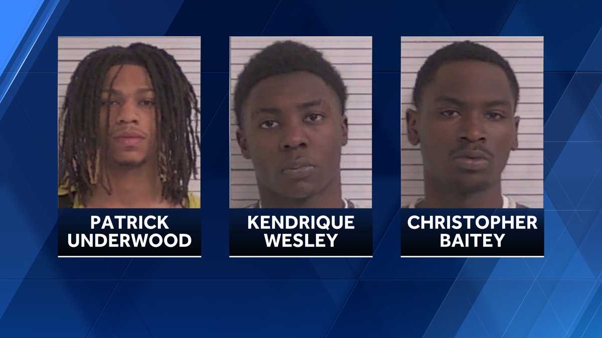 3 suspects from Fultondale and Birmingham jailed after Panama City Beach  robbery and shooting