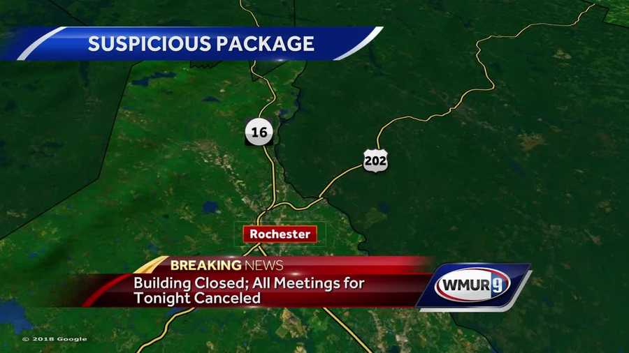 Suspicious package Rochester