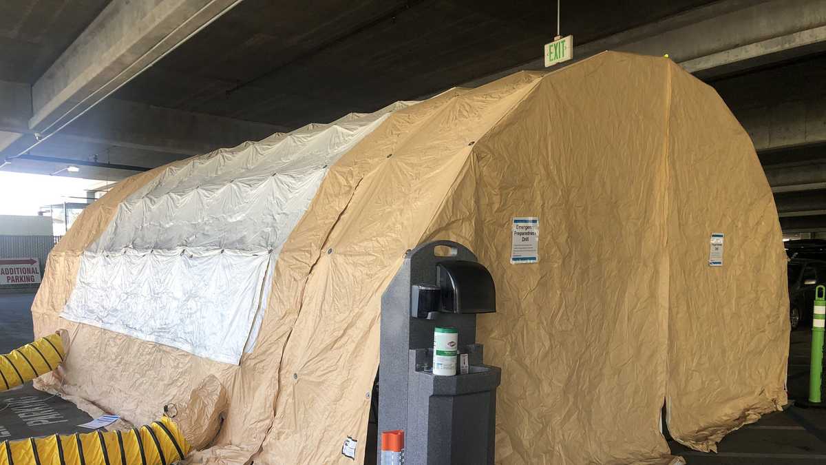 Roseville hospital holds coronavirus drill, prepares for patient surge