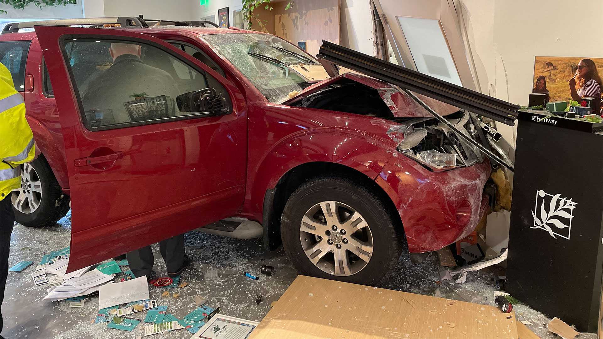 Crash into Mass. dispensary leaves employee, woman injured - Vimarsana News